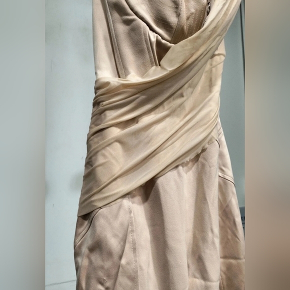 House of CB "Casela" Blush corset jumpsuit - Picture 6 of 7